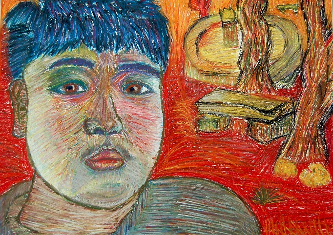 Expressionist Self Portrait