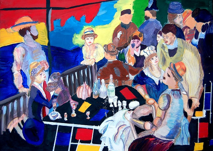 Reduction of Renoir to Mondrian